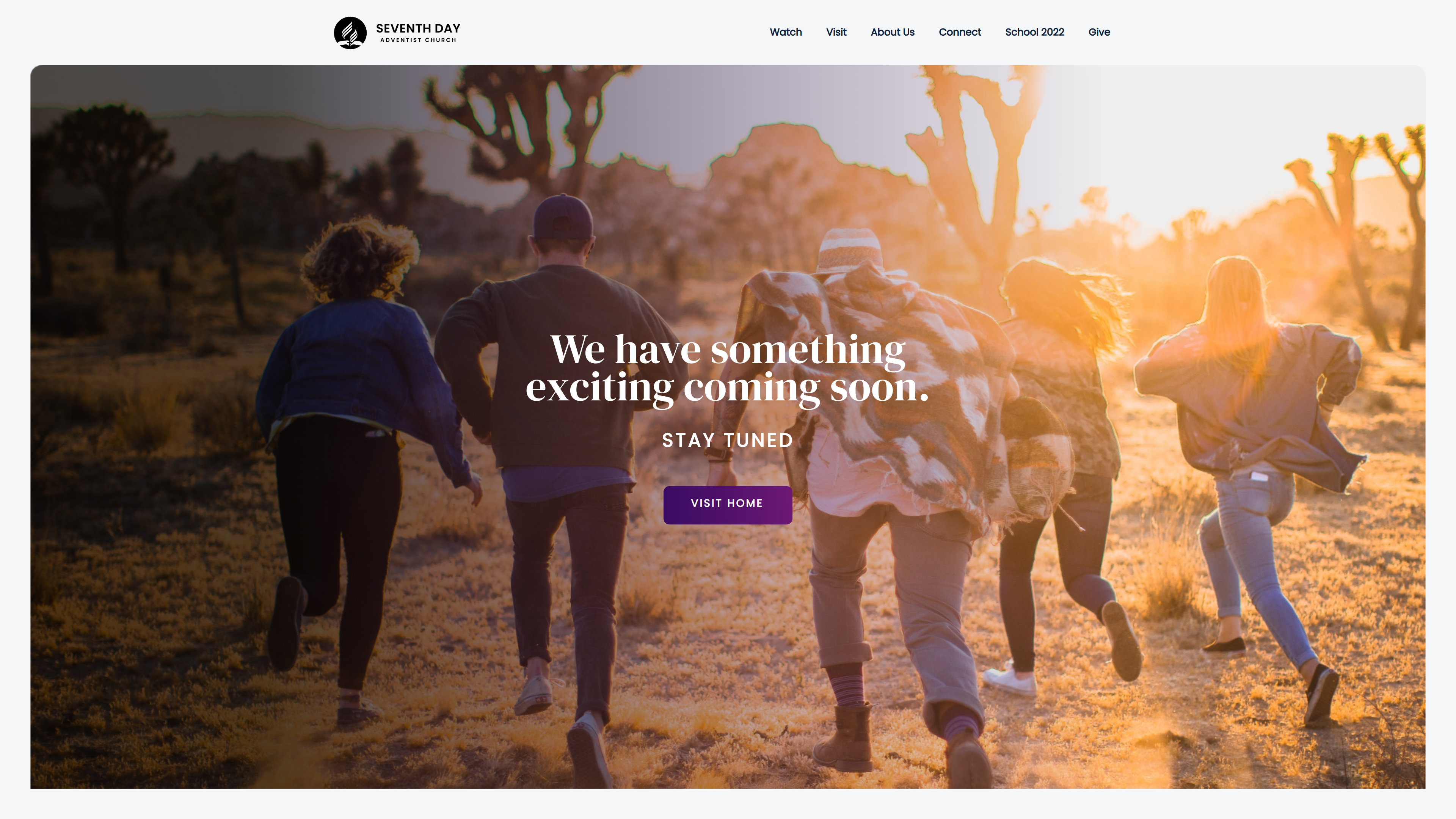 Adventist Coming Soon Page